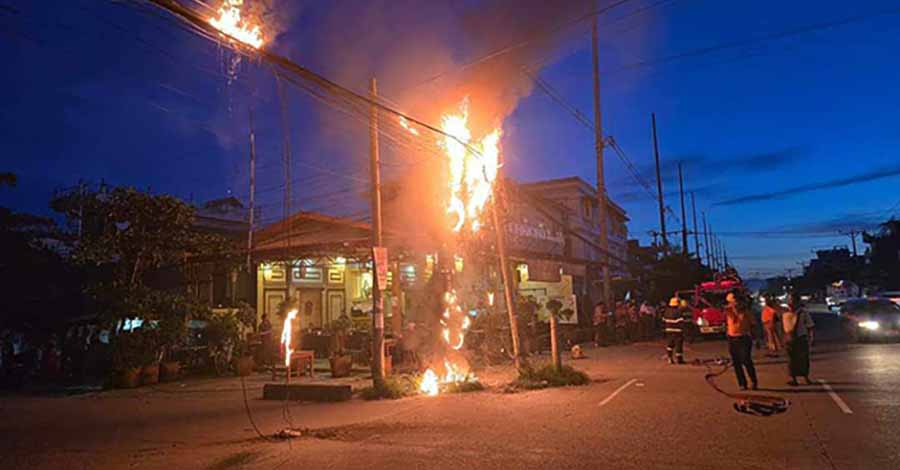 ဝိုင်ဖိုင်ကြိုးအဟောင်းများကြောင့် လျှပ်စစ်မီးကြိုးပြတ်ကျသည့် အန္တရာယ်ဖြင့် ရင်ဆိုင်နေရ