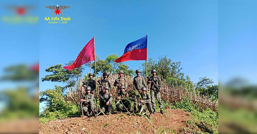 အမ်းမြို့ တိုက်ပွဲ ပြင်းထန်၊ ဒေသခံ ၁၀၀၀ ကျော်ခန့် ပိတ်မိ