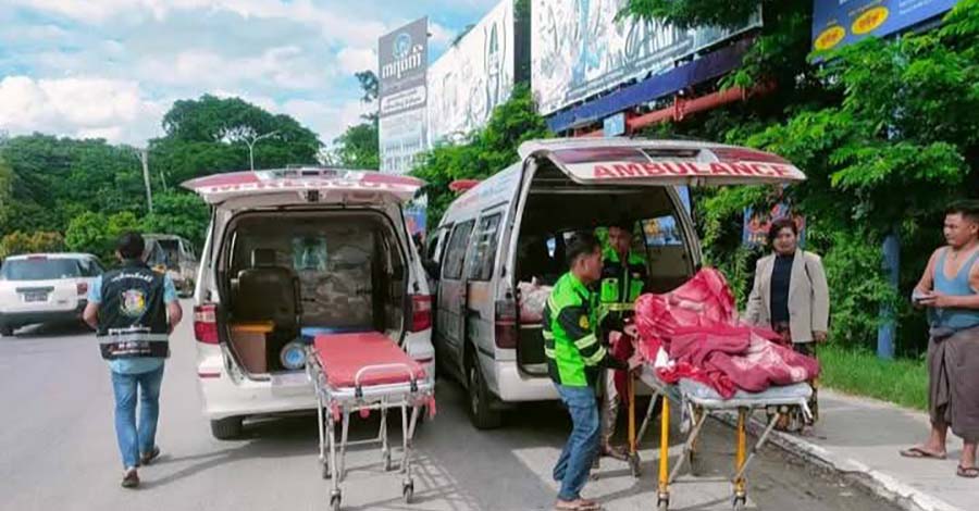 မန္တလေးတွင် ပရဟိတအဖွဲ့ ဥက္ကဋ္ဌ အပါအဝင် ၈ ဦးကို စစ်ကောင်စီတပ် ဖမ်းဆီး