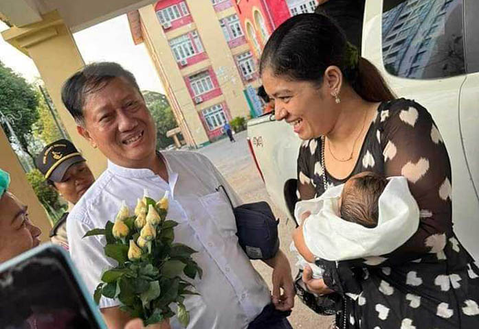 ရန်ကုန်၊ ဗဟိုအမျိုးသမီးဆေးရုံကြီး၌ ခိုးယူခံရသည့် ကလေးငယ်ပြန်တွေ့ 