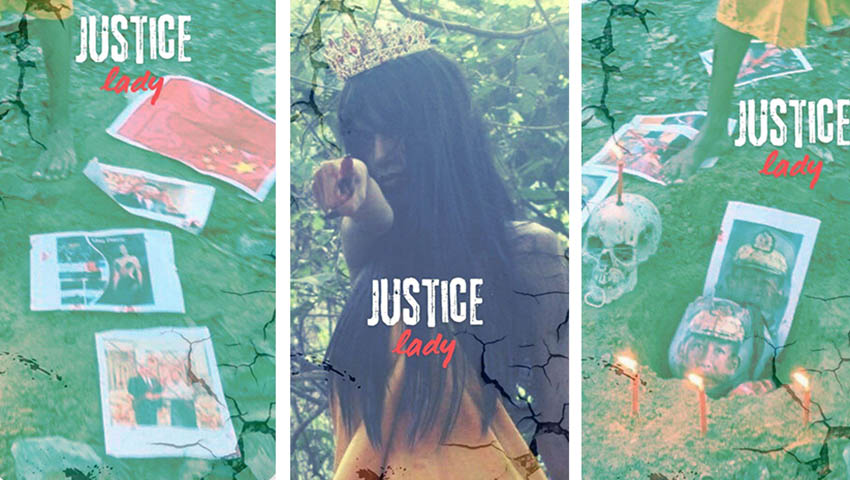 တော်လှန်ညီနောင် ၄ ဖွဲ့က “Justice lady” အမည်ဖြင့် ဆန္ဒပြ