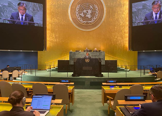 ICJ အနေနှင့် စစ်ကောင်စီကို အသိအမှတ်မပြုရန် ဦးကျော်မိုးထွန်းတောင်းဆို