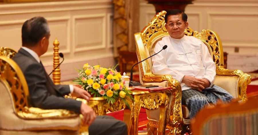 စစ်ခေါင်းဆောင် တရုတ်နိုင်ငံ သွားမည်ဟု စစ်ကောင်စီ အတည်ပြု ထုတ်ပြန်