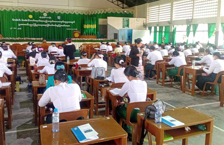 ဥပဒေပညာသင်ရမည်ဟု စစ်ခေါင်းဆောင်ပြောသဖြင့် ဆရာဆရာမများကို ဥပဒေသင်တန်းပေး