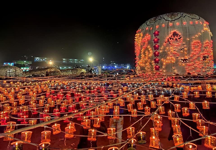 ရာသီဥတုအခြေအနေကြောင့် တောင်ကြီးတန်ဆောင်တိုင်ပွဲ ရက်ရွှေ့