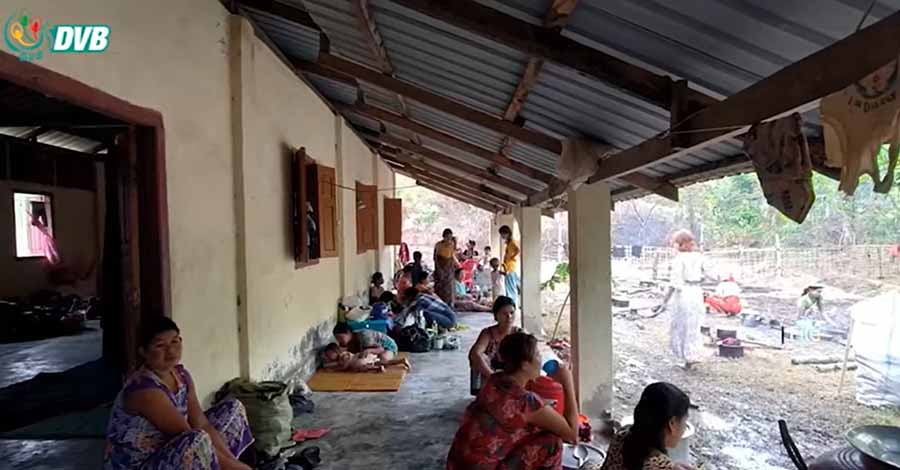 ပုဏ္ဏားကျွန်း စစ်ရှောင်စခန်း၌  ဝမ်းပျက်ဝမ်းလျှောနှင့် အရေပြားရောဂါ ဖြစ်ပွား