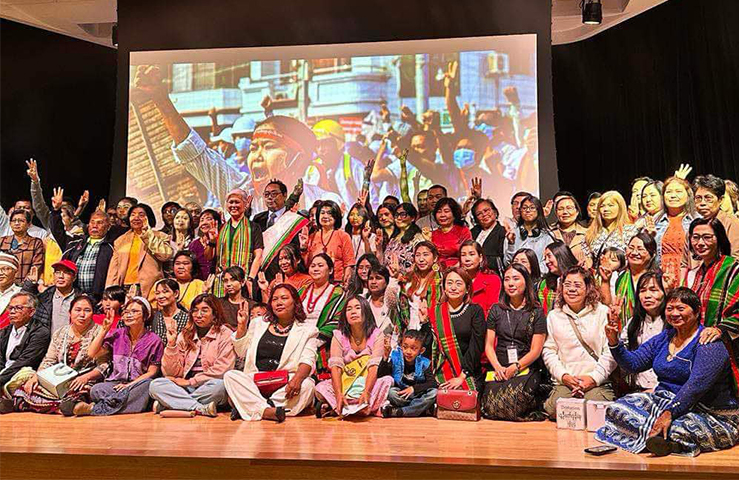 ပြည်ပရောက်မြန်မာများ တော်လှန်ရေးတွင် စံပြအနေဖြင့် ပူးပေါင်းဆောင်ရွက်ရန် ဒေါက်တာမီမီဝင်းဘတ် တိုက်တွန်း