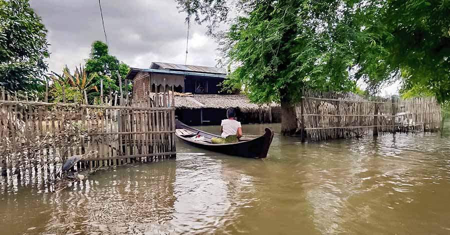 မြန်မာတွင် ရေဘေးကြုံရပြီး ၂ လအကြာအထိ အမျိုးသမီးများ ဒုက္ခမျိုးစုံ ကြုံတွေ့နေရ 