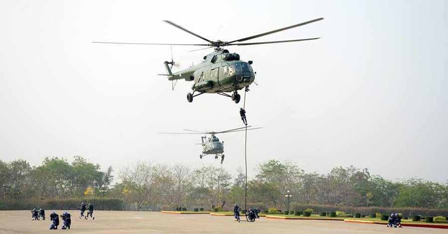 စစ်ကောင်စီထောက်ပို့လေယာဉ် ၁ စီးကို AA ပစ်ခတ်