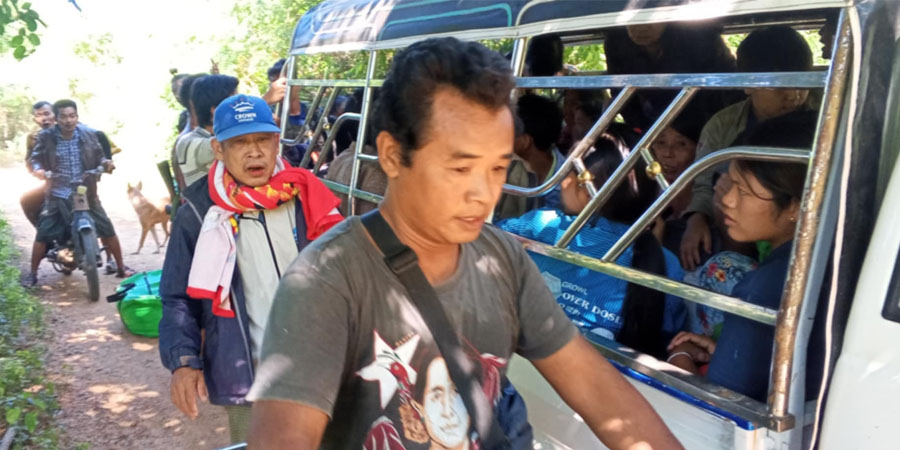 ဗိုလ်နဂါး ဦးဆောင်သည့်တပ်များ ပုလဲမြို့ပေါ်မှ ပြန်ဆုတ်ခွာ၊ တိုက်ပွဲကြောင့် ပြည်သူသောင်းချီ စစ်ဘေးရှောင်