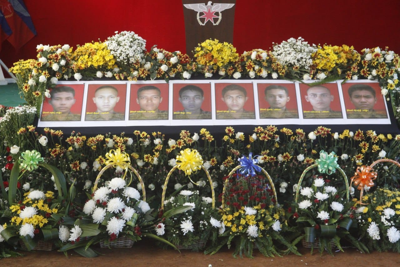 လိုင်ဇာတွင် ကျဆုံးခဲ့သည့် ဗိုလ်လောင်း ၂၃ ဦးအတွက် အောက်မေ့ဖွယ်အထိမ်းအမှတ် AA ကျင်းပ