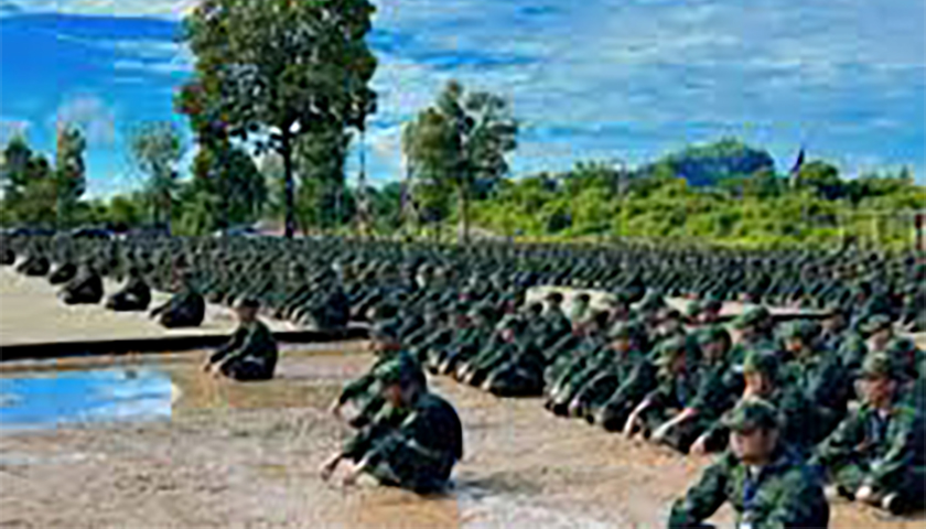 မွန်-ကရင်နယ်စပ်တွင် ကရင် BGF တပ်သားသစ်များ အားဖြည့်