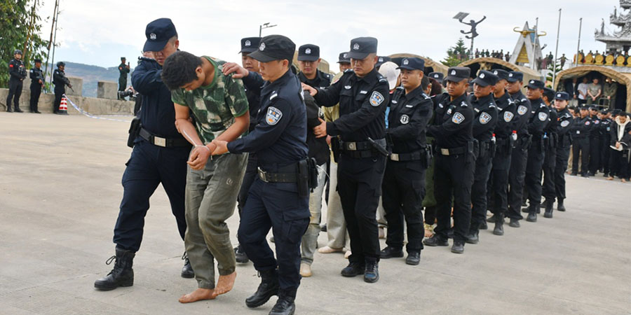 ကျားဖြန့်သံသယတရားခံ တရုတ်နိုင်ငံသား ၇၆၃ ဦးကို မြန်မာနိုင်ငံမှ တရုတ်ထံ လွှဲပြောင်းပေး