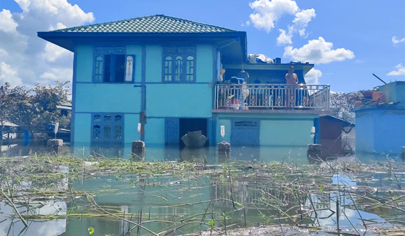 ရေဘေးသင့် နန်းမယ်ခုံက ကျေးရွာများ စားနပ်ရိက္ခာ အကူအညီလိုအပ်နေ