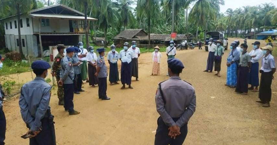 ရွှေသောင်ယံတွင် ရခိုင်စစ်ဘေးရှောင် ၅ ဦး ဖမ်းဆီးခံရ