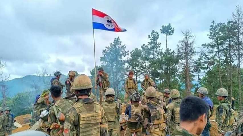 ဟားခါးနှင့်ထန်တလန်ကြားရှိ ပွိုင့်သရီး စစ်ကောင်စီတပ်စခန်းကို ချင်းပူးပေါင်းတပ်ဖွဲ့ သိမ်းပိုက်