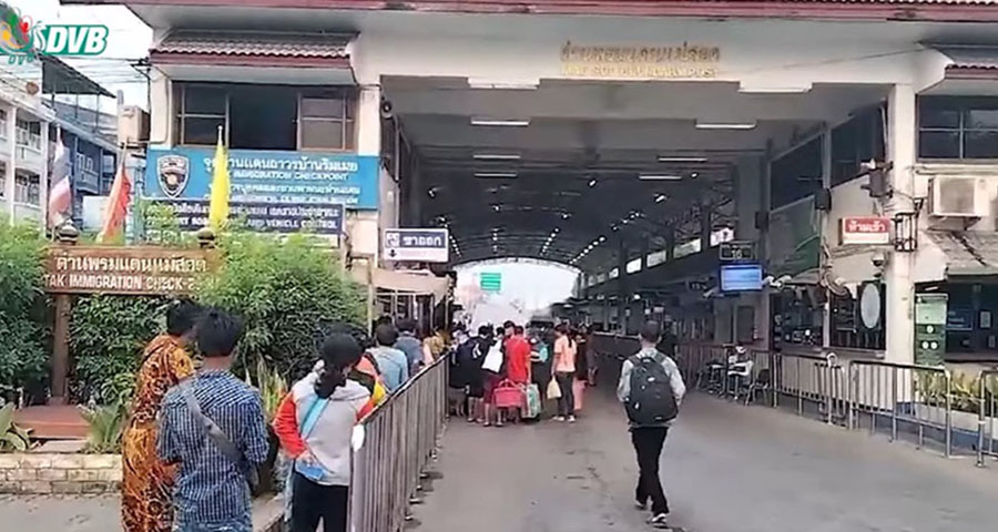 တရားမဝင်အလုပ်သမားများကို မှတ်ပုံတင်ပေးမည်ဟု ထိုင်းအလုပ်သမားဝန်ကြီးဌာန ထုတ်ပြန်