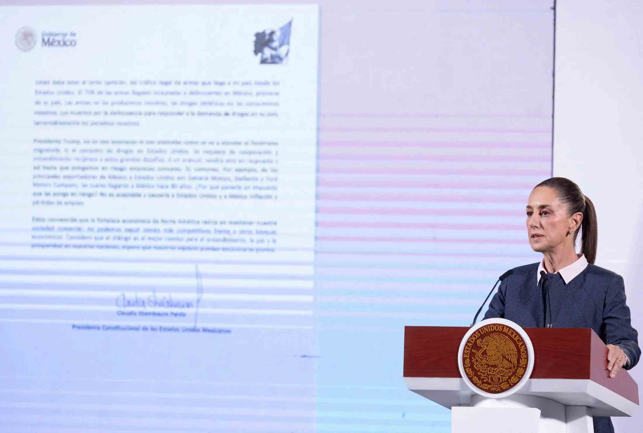 ထရမ့်ပ်က စည်းကြပ်ခွန် လုပ်ဆောင်လာပါက မက္ကဆီကို တုံ့ပြန်မည်
