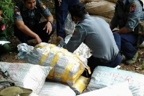 မုိင္းဆတ္နယ္ေျမတြင္ မူးယစ္ေဆး၀ါးဆက္စပ္ပစၥည္းမ်ား ဖမ္းဆီးရမိ