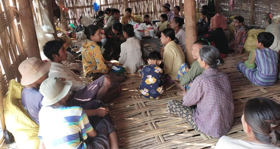 စေတုတ္တရာနှင့် ပွင့်ဖြူမြို့နယ်အစပ်ကို စစ်တပ်စစ်ကြောင်းထိုးပြီး ပြည်သူ ၁ ဦးအားသတ်ဖြတ်