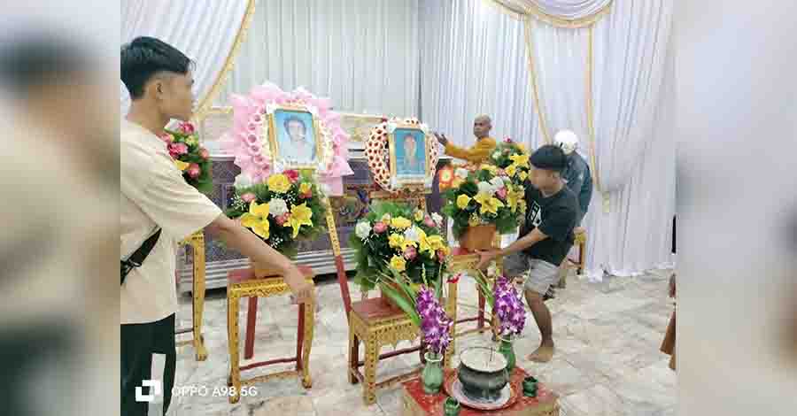 ထိုင်းတွင် မိုးပျံတံတား ပြိုကျမှုမှ သေဆုံးခဲ့သည့် မြန်မာလုပ်သား ၄ ဦးအား အသုဘချ 