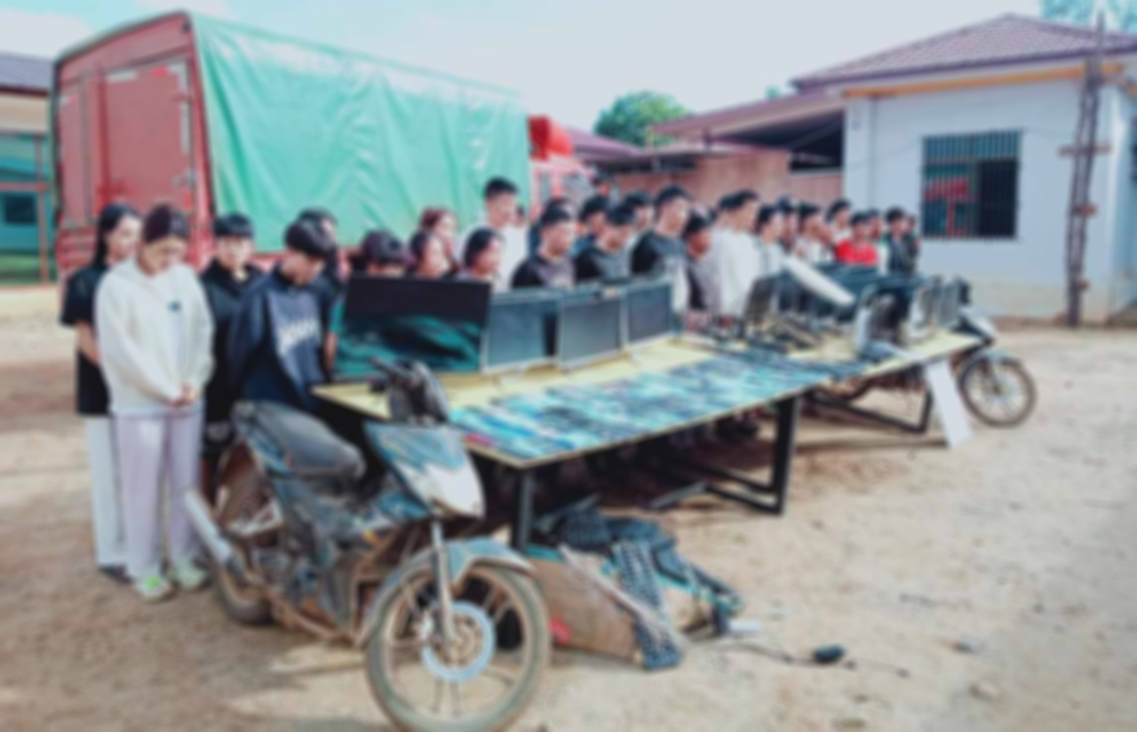 တန့်ယန်း ကျားဖြန့်လုပ်ငန်းမှ တရုတ်နှင့် မြန်မာ  ၄၅ ဦး ဖမ်းဆီးခံရ 