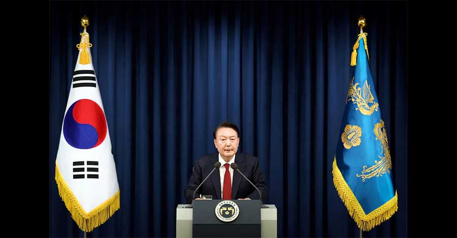 စစ်အုပ်ချုပ်ရေး ကြေညာခဲ့သည့် တောင်ကိုရီးယားသမ္မတ ဖြုတ်ချခံရဖွယ်ရှိ