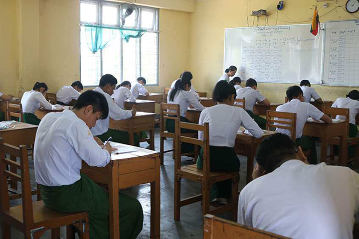 ၂၀၂၅ ခုနှစ် တက္ကသိုလ်ဝင်စာ‌‌မေးပွဲကို ပိတ်ရက်မရှိ ဖြေဆိုရမည်