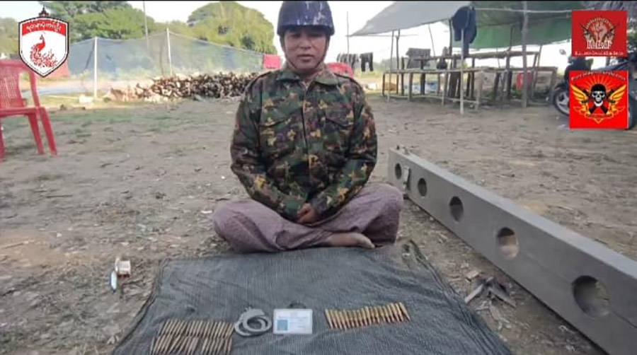 စစ်ကိုင်းတွင် ရဲတပ်ကြပ်ကြီး ၁ ဦးကို PDF က နေအိမ်အတွင်း ဝင်ရောက်ဖမ်းဆီး