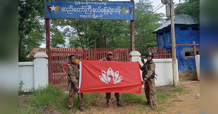 မတ္တရာအနောက်ခြမ်းမှ လက်လွှတ်ခဲ့သည့်နေရာများကို မန္တလေး PDF ပြန်သိမ်းပိုက်