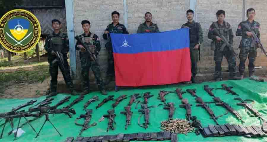 ကျောက်ဂူတိုက်ပွဲတွင် စစ်သား ၅၀ ကျော်သေဆုံးပြီး လက်နက်များ သိမ်းဆည်းရမိ