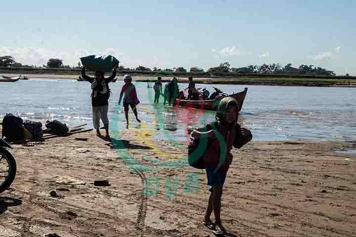ဗန်းမော်တိုက်ပွဲ မြို့ထဲအထိရောက်လာသဖြင့် မြို့ခံများစစ်ဘေးရှောင်