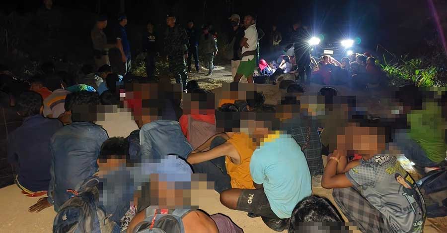 ကန်ကျနပူရီတွင် မလေးရှားသွားမည့် မြန်မာနိုင်ငံသား ၈၄ ဦး ဖမ်းဆီးခံရ 