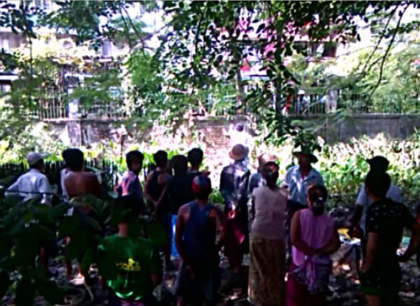 လွ်ပ္စစ္၀န္ထမ္းတဦး ဓာတ္လုိက္ေသဆုံး