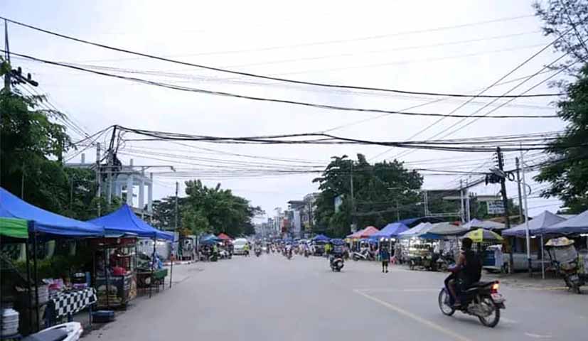 တာချီလိတ်တွင် ပျံကျ ဈေးသည်များအတွက်  ညဈေးဖွင့်လှစ်ရန် စီစဉ်