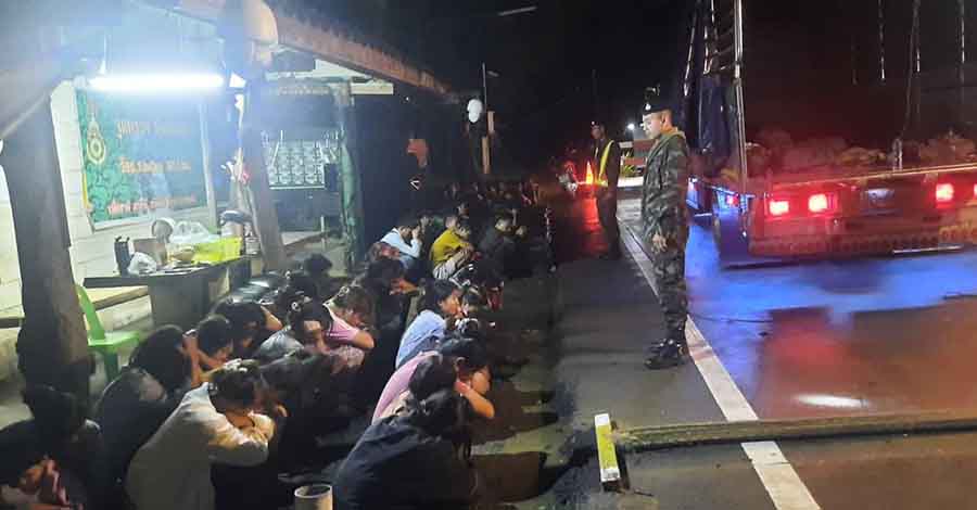 ထိုင်းတောင်ပိုင်းတွင် မလေးရှားသွားမည့် မြန်မာ ၇၀ နီးပါး ဖမ်းဆီးခံရ 