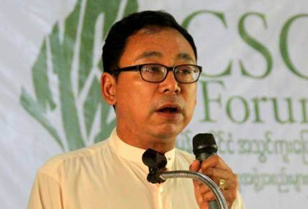လူ႔အခြင့္အေရး ကာကြယ္ျမႇင့္တင္ေရးကုိ အမ်ဳိးသားစီမံခ်က္ျဖင့္ လုပ္ေဆာင္ပါ- ဦးေအာင္မ်ဳိးမင္း