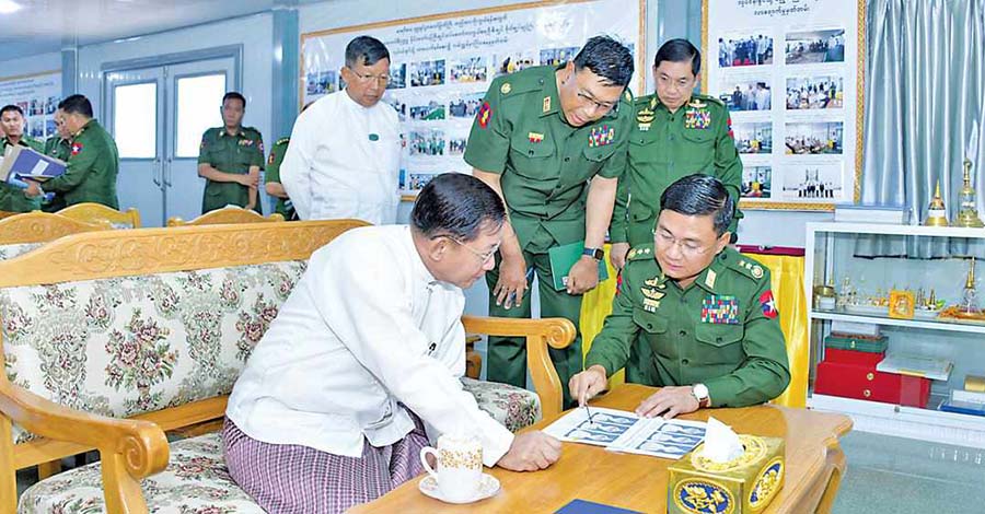 ဒုဗိုလ်ချုပ်ကြီးကျော်စွာလင်း စစ်မတိုက်ဘဲ ကြည်း၊ ရေ၊ လေ ညှိနှိုင်းကွပ်ကဲရေးမှူးဖြစ်လာ