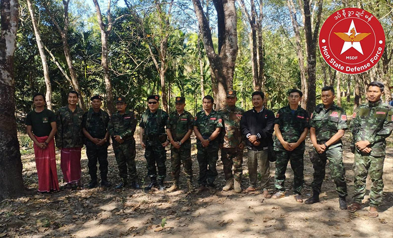 တော်လှန်ရေးအောင်ပွဲအတွက် မွန်တော်လှန်ရေးတပ် ၄ ဖွဲ့ ပူးပေါင်းပြီ 