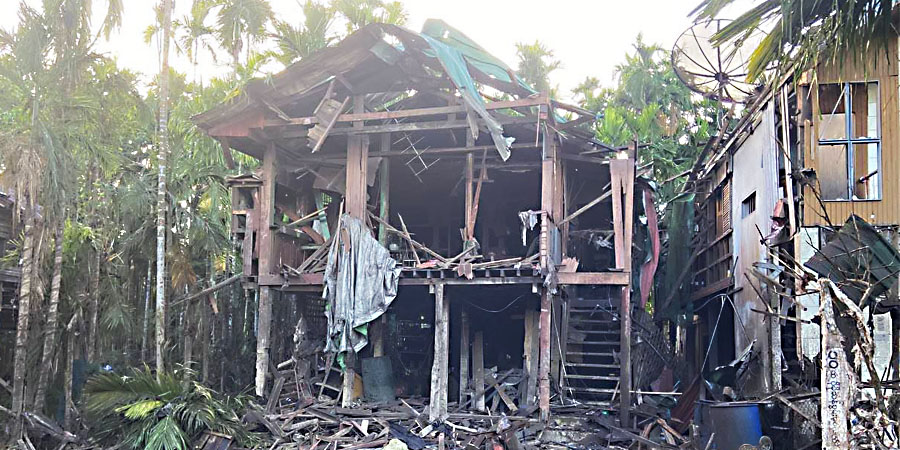သံတွဲနှင့် မောင်တောတွင် စစ်ကောင်စီတပ် ပစ်ခတ်မှုကြောင့် အရပ်သားများဒဏ်ရာရ 