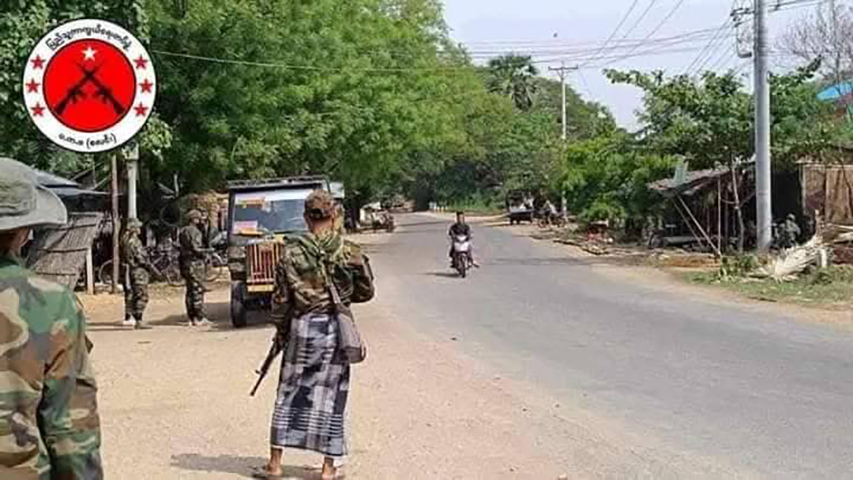တိုက်ပွဲပြင်းထန်နေသည့်အတွက် စလင်းမြို့နယ်ထဲကလမ်းပိုင်းများကို သွားလာခွင့်ယာယီပိတ်