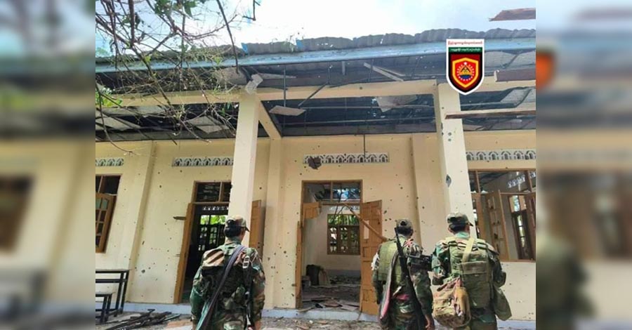 မတ္တရာနှင့် မြိုင်မြို့နယ်က စစ်တပ်စွဲထားသည့်ရွာ ၂ ရွာကို တော်လှန်ရေးတပ်များ သိမ်းပိုက်