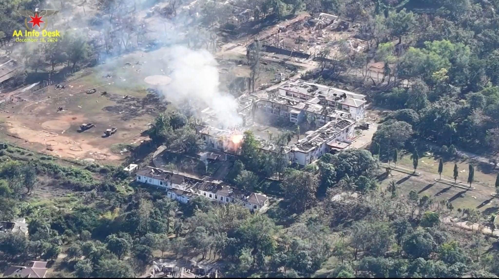 စစ်ဌာနချုပ် ၂ ခုကို သိမ်းနိုင်ခြင်းမှာ စစ်တပ် အဆုံးသတ်တော့မည်ကို ပြသခြင်းဟု ယာယီသမ္မတပြော