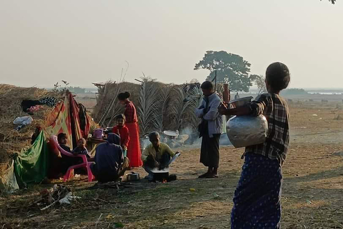 ရခိုင်ပြည်နယ် အခြေအနေပိုဆိုးလာ၊ နေရပ်စွန့်ခွာထွက်ပြေးရသူ ၅၇၀,၀၀၀ ခန့်ထိ မြင့်တက်