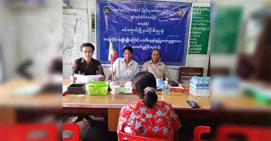 စမ်းချောင်း ဟုမ်းလမ်းဘူတာရပ်ကွက် အုပ်ချုပ်ရေးမှူး သေနတ်ပစ်ခံရ