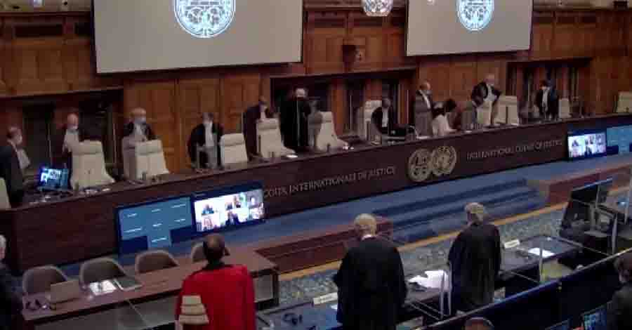 ICJ အမှုတွင် ကြားဝင်ဆောင်ရွက်ရန် အိုင်ယာလန် လျှောက်ထား