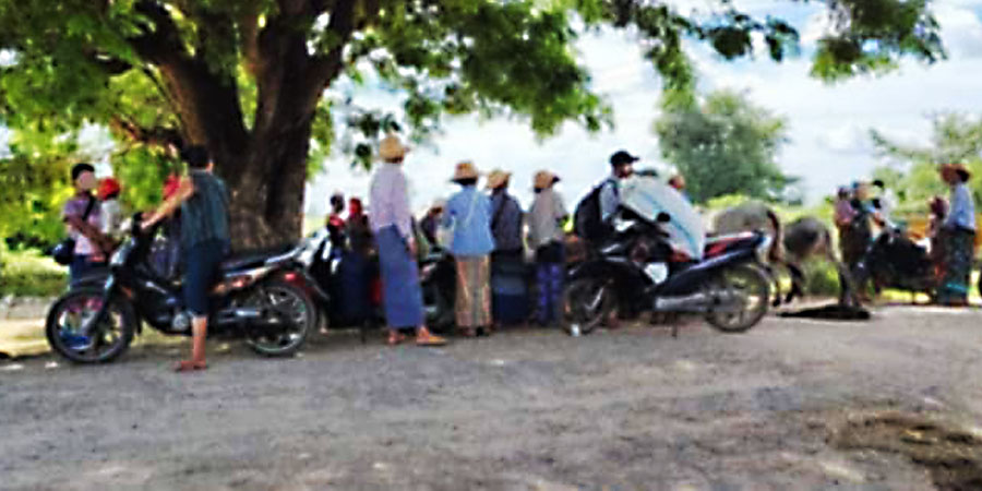 ဘုတလင်တွင် စစ်တပ်က ပြည်သူ ၁၅၀ ကျော်ကို ဓားစာခံအဖြစ် ဖမ်းဆီး