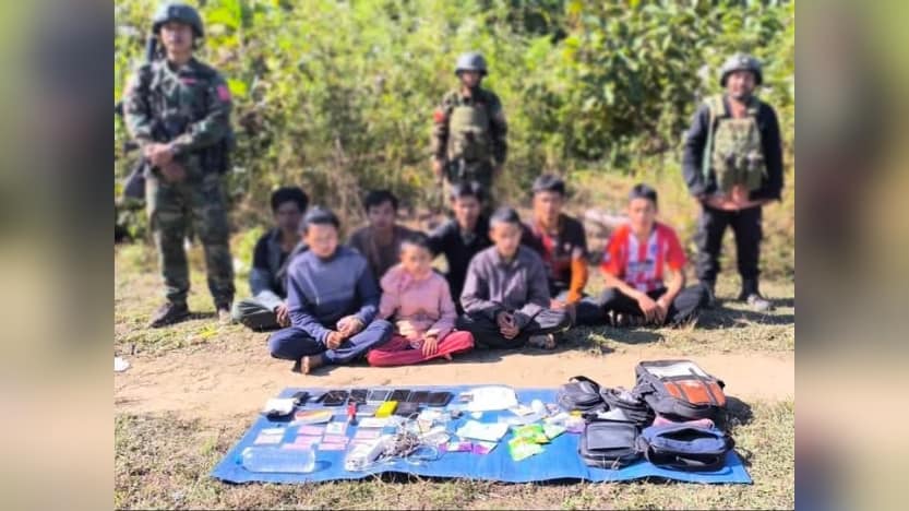 မင်းတပ်မြို့က ထွက်ပြေးလာသူ စစ်သားနှင့် မိသားစုဝင်များကို ဖမ်းဆီးရမိ