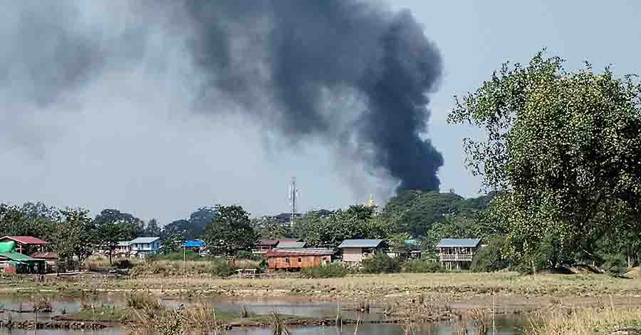 ဗန်းမော်မြို့ဝန်းကျင်တွင် တိုက်ပွဲငြိမ်ပြီး မံစီမြို့အနီးတွင် ပြင်းထန်နေ