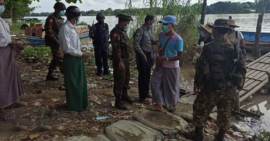 မအူပင်တွင် လူငယ် ၇ ဦးကို စစ်ကောင်စီတပ်က ပေါ်တာဆွဲဖမ်းဆီး